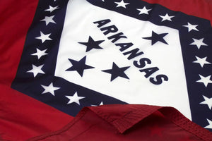 Arkansas Flag Close Up