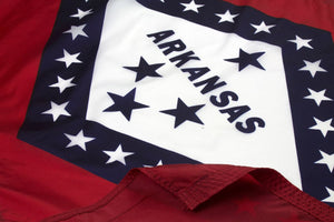 Arkansas Flag Close Up