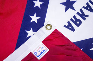Arkansas flag made in the USA