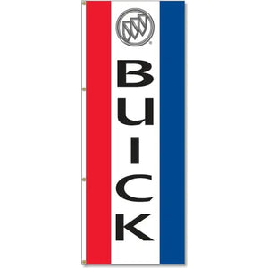 Buick Logo Flag Red White Blue