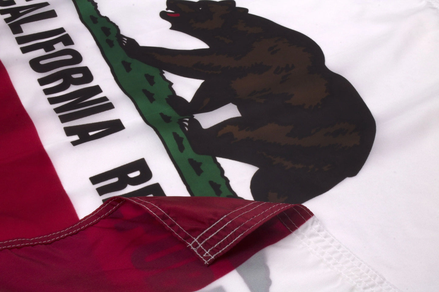 California Flag Close Up