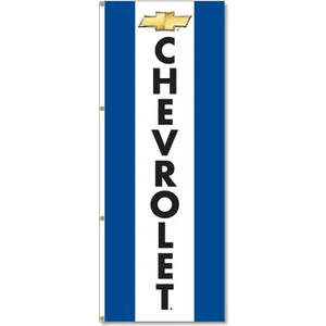 Chevrolet Logo Flag - 3x8 Red White Red