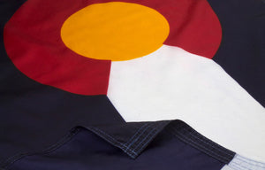 Colorado Flag Close Up