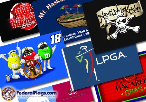 Flag can contain any image.
