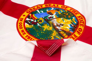 Florida Flag Close Up