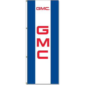 GMC Logo Flag - Blue White Blue