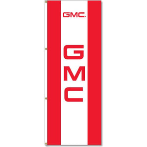 GMC Logo Flag - Red White Red