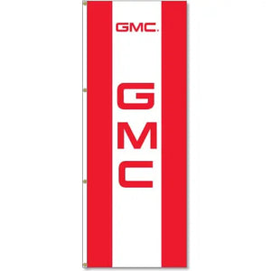 GMC Logo Flag - Red White Red