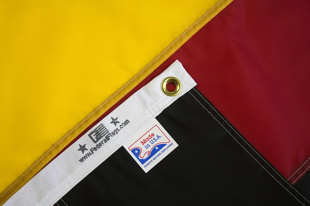 German flag made in USA