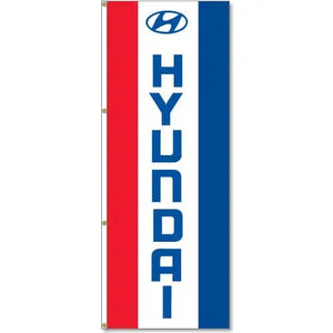 Hyundai Logo Flag