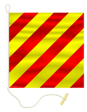Nautical Signal Flag Y - YANKEE