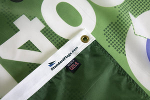 ISO 14001 2015 flag made in USA