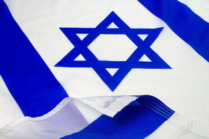Israel Flag Close Up