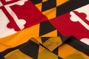 Maryland Flag Close Up