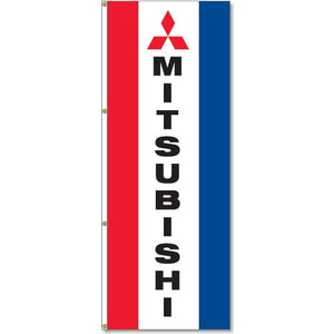 Mitsubishi Logo Flag
