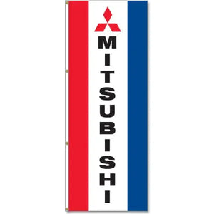 Mitsubishi Logo Flag