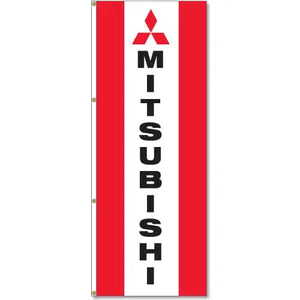 Mitsubishi Logo Flag