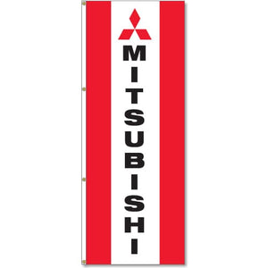 Mitsubishi Logo Flag