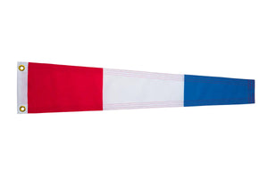 Signal Flag: 3 - THREE - 8inx2ft - (Size 0)