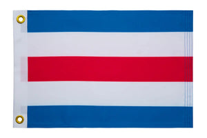 Signal Flag: C - CHARLIE - 2x2ft (Size 3)