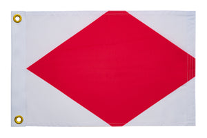 Signal Flag: F - FOXTROT - 1ft 6inx2ft (Size 2)