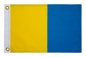 Signal Flag: K -KILO - 1ft 6inx2ft (Size 2)