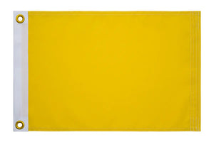 Signal Flag: Q - QUEBEC - 1ft 6inx2ft (Size 2)