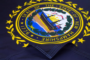 New Hampshire Flag Close Up