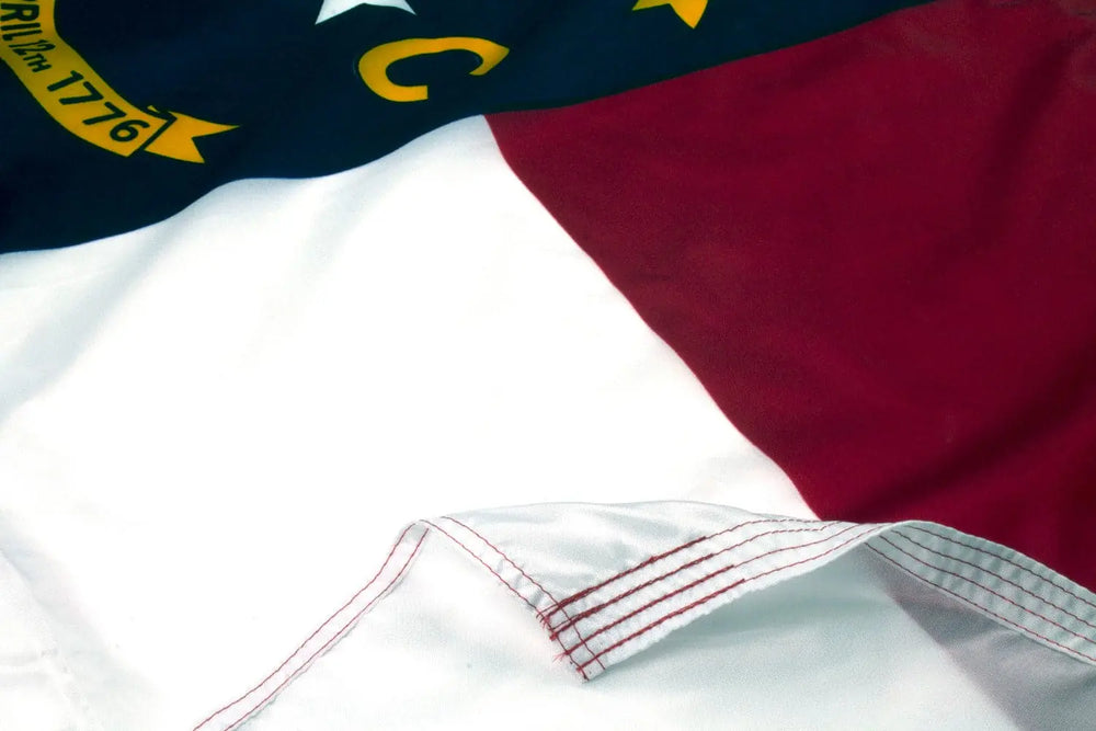 North Carolina Flag Close Up