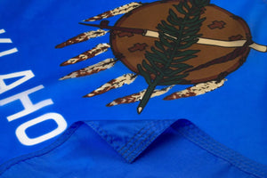 Oklahoma Flag Close Up