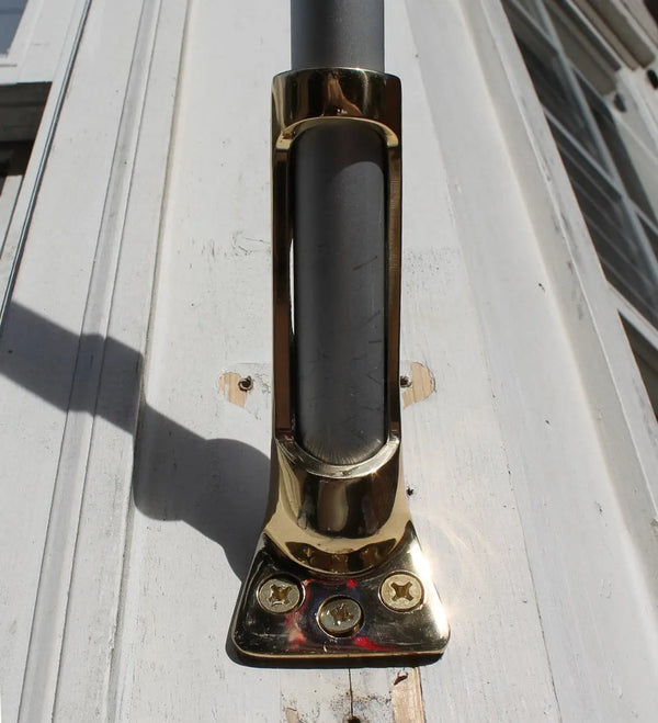 How To Attach a Flag Bracket to Vinyl Siding