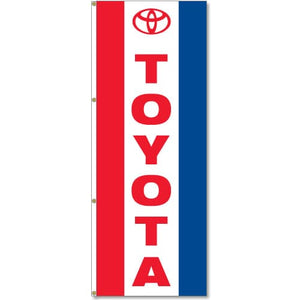 Toyota Flag Red White Blue