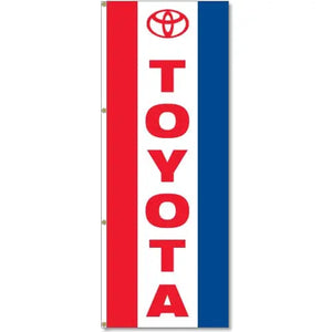 Toyota Flag Red White Blue