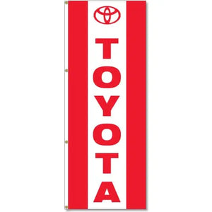 Toyota Flag Red White Red