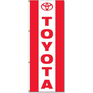 Toyota Flag Red White Red