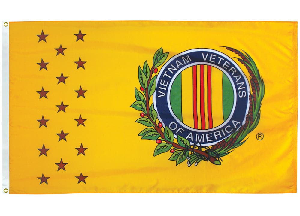 3x5ft Vietnam Veterans Flag - Premium Quality Outdoor Nylon