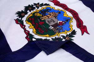 Virginia Flag Close Up