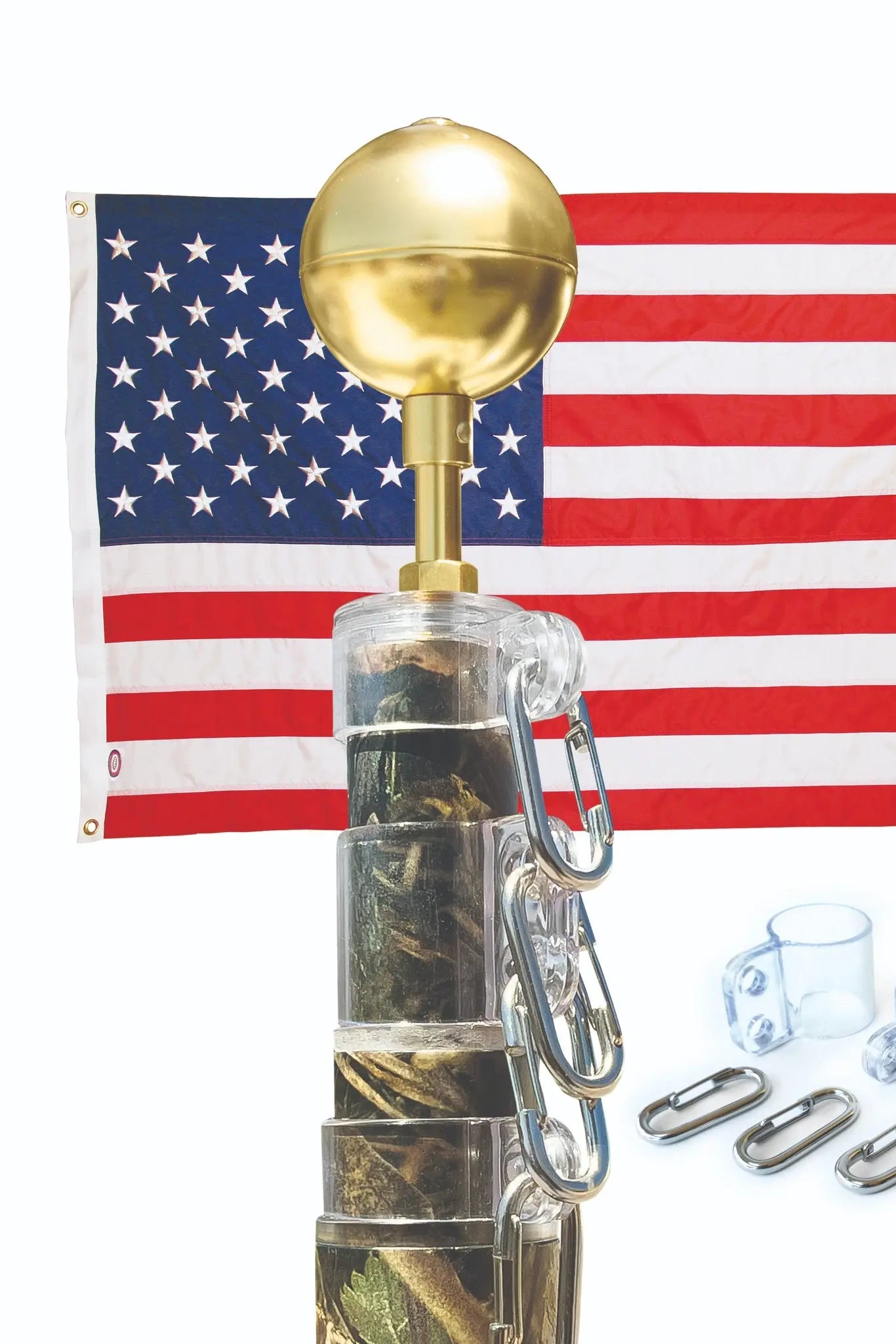Residential Telescoping Flagpole - 20 or 25ft Uncommon Goods