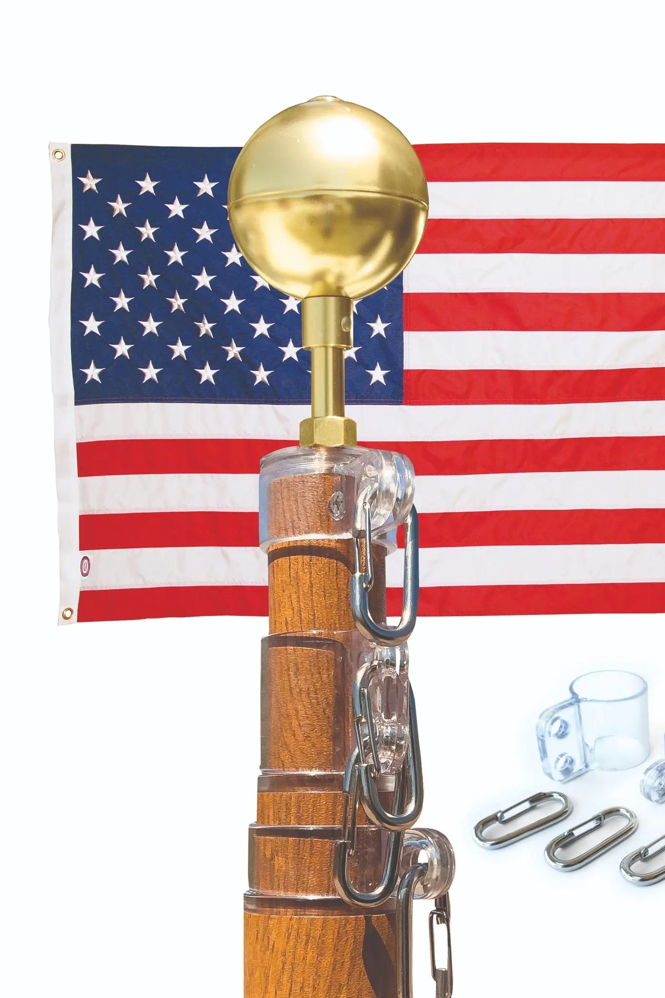 Residential Telescoping Flagpole - 20 or 25ft Uncommon Goods