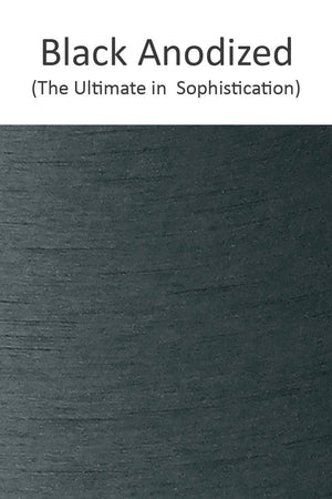 Black Anodized Finish