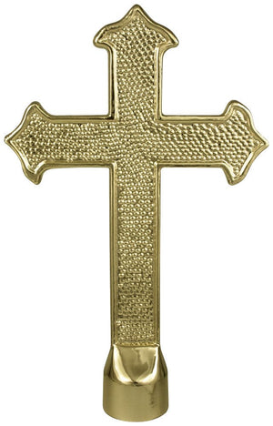 Fancy Metal Cross Ornament