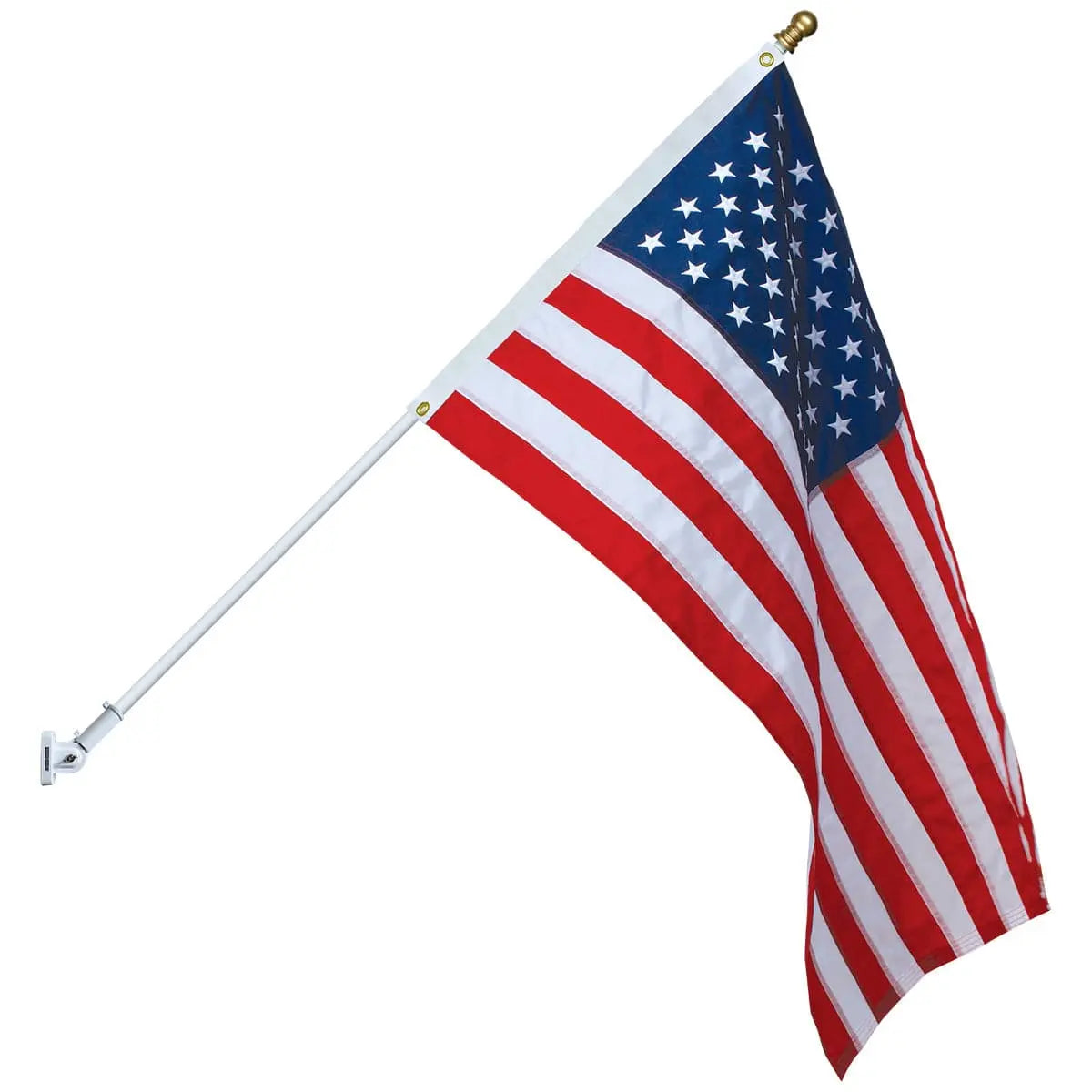 Wall-Mount Residential Flagpole and Hardware Eder